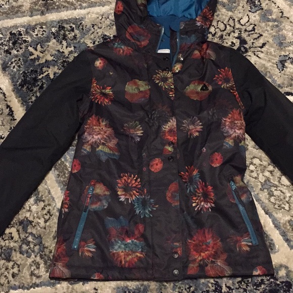 floral snowboard jacket